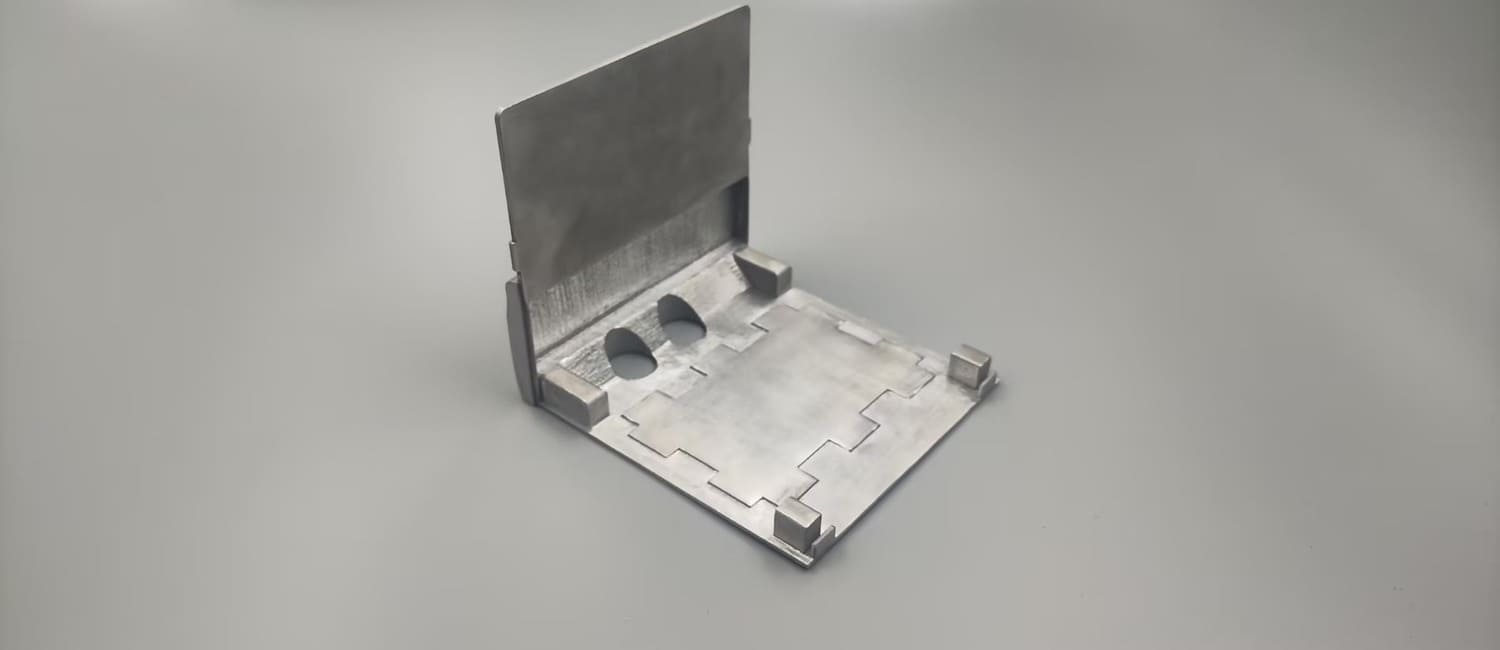 3D-gedrucktes Aluminium-Raketenteil