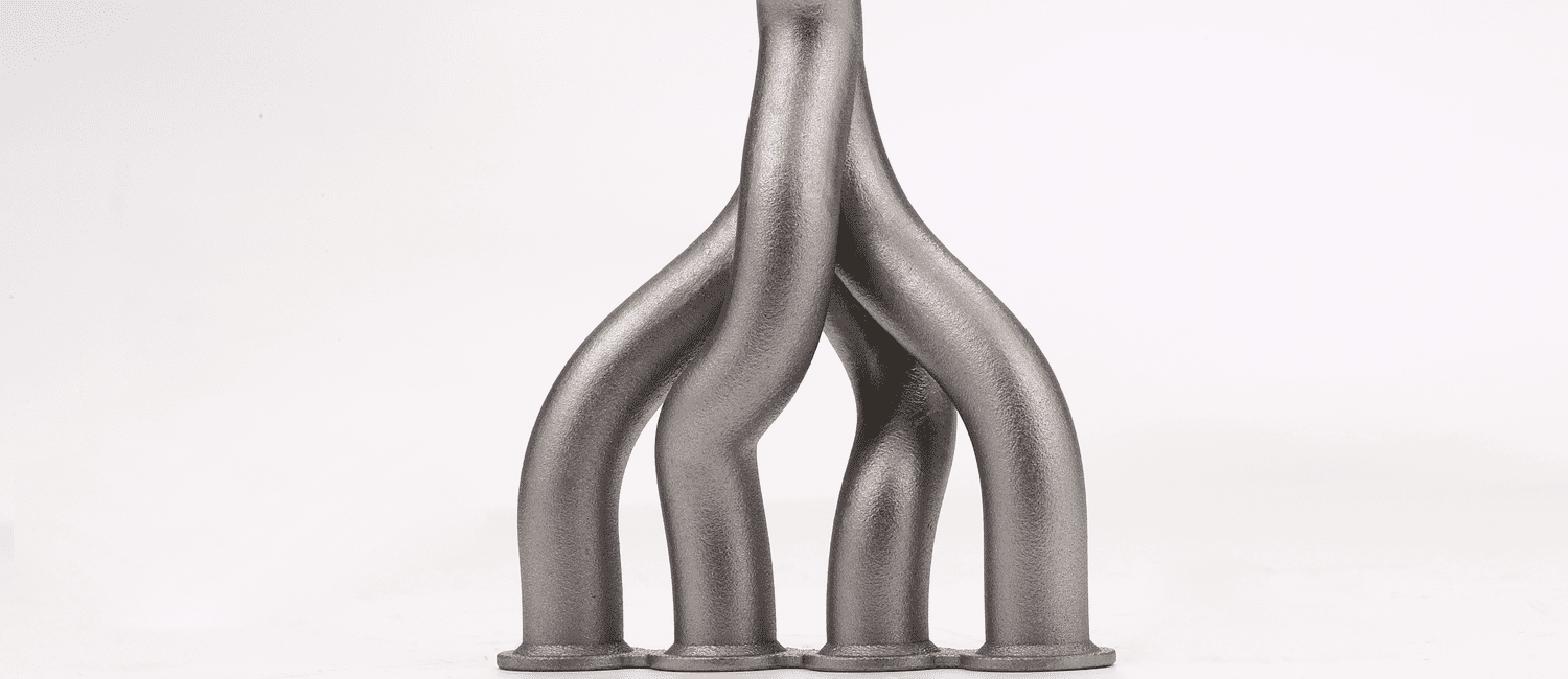 3D-gedruckter Edelstahlverteiler
