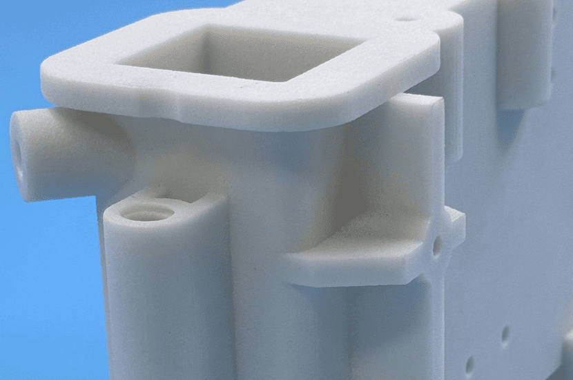 3D-gedrucktes Nylon PA 12 glasfaserverstärktes Weiß_2