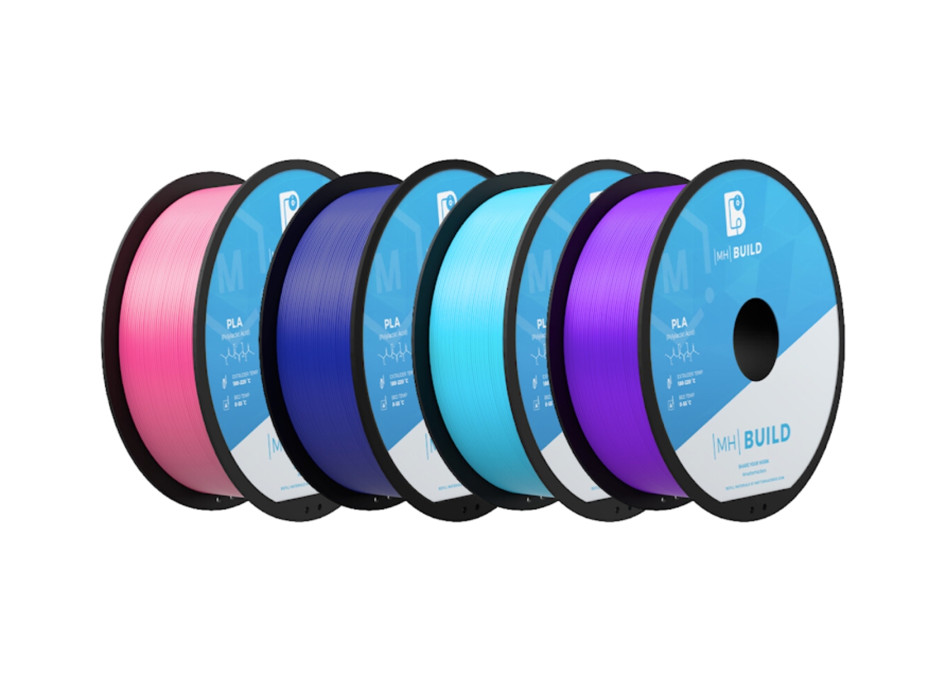 FDM 3D Printing Materials-Credit from MatterHackers