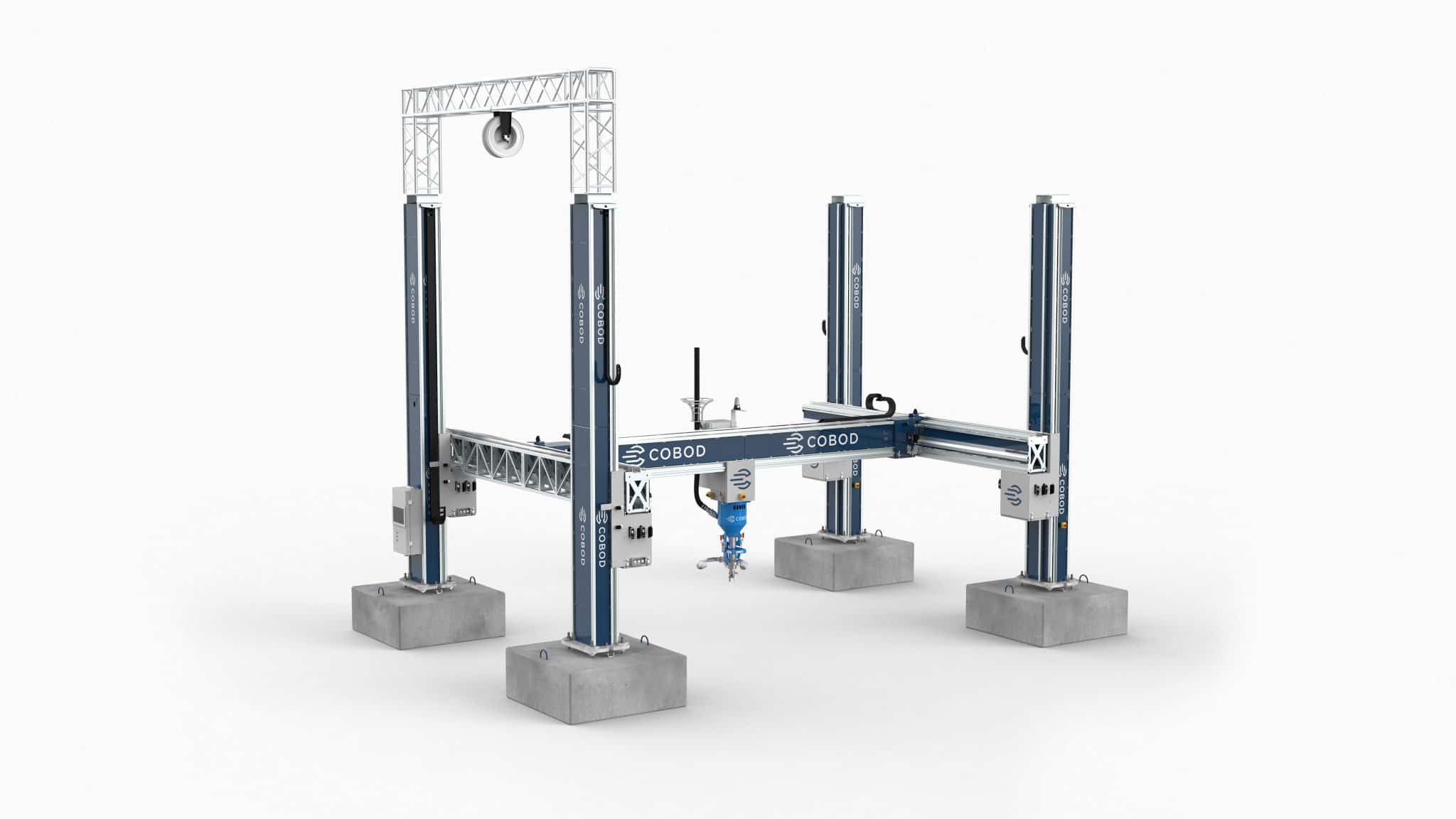 COBOD BOD2 3D Construction Printer-Credit from COBOD