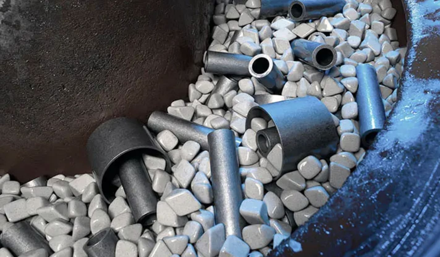 Tumbling Metal Parts-Credit from INOVATEC