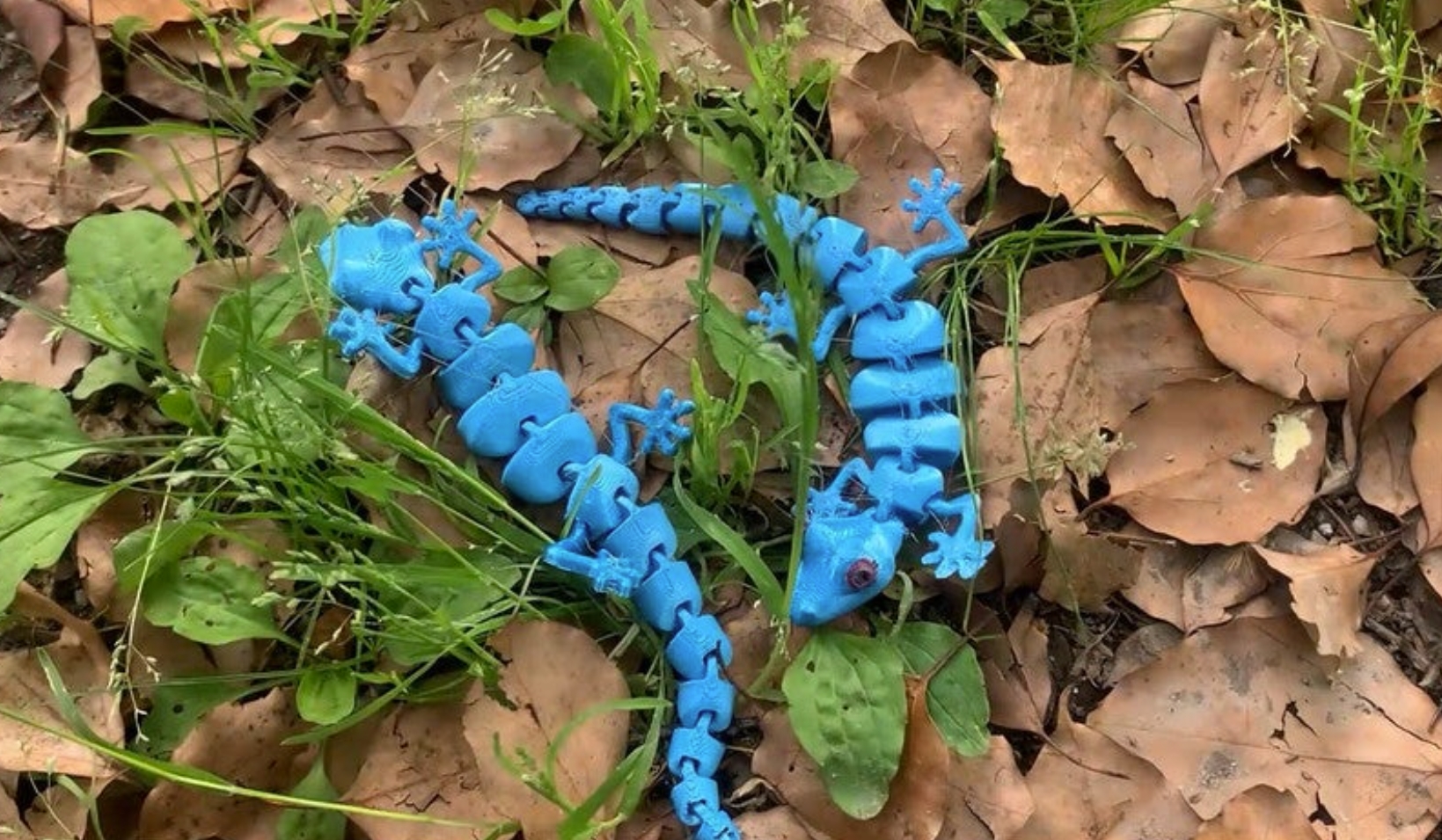 3D-printed Articulated Lizard-Credit from ZHHWANG