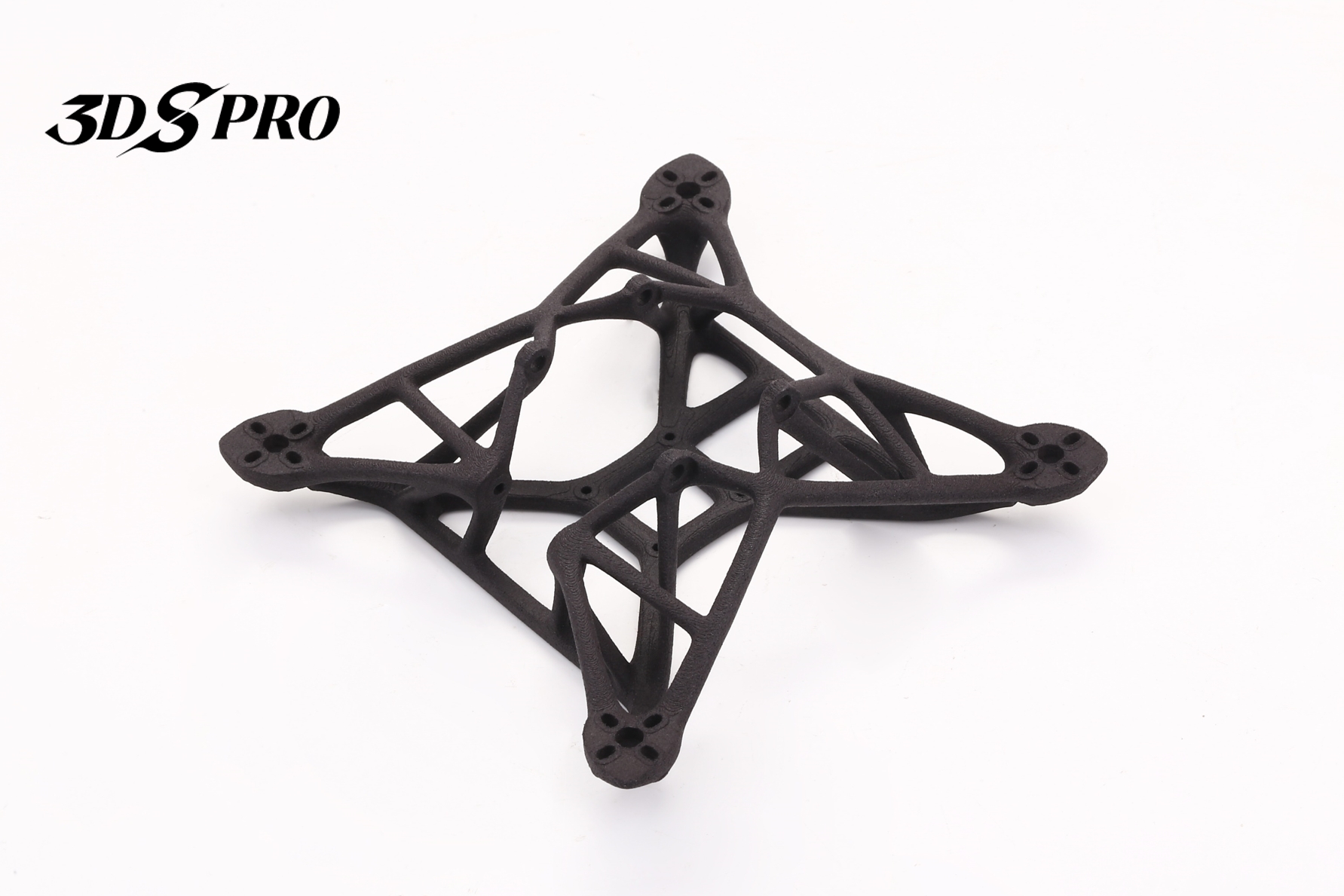 MJF 3D-printed Part-Nylon PA 12 Black