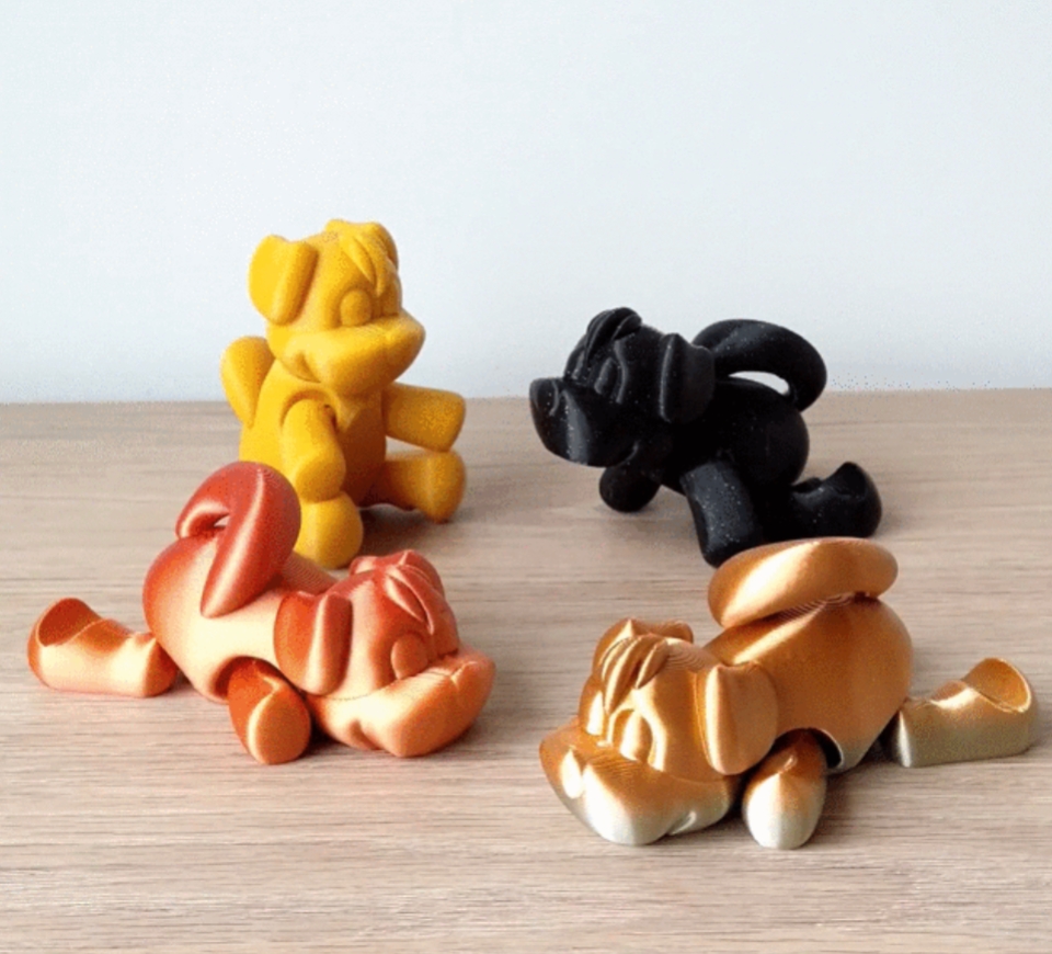 Print in Place Flexi Puppy