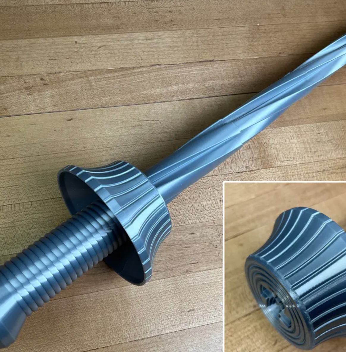 Collapsing Drill Sword Print-in-Place