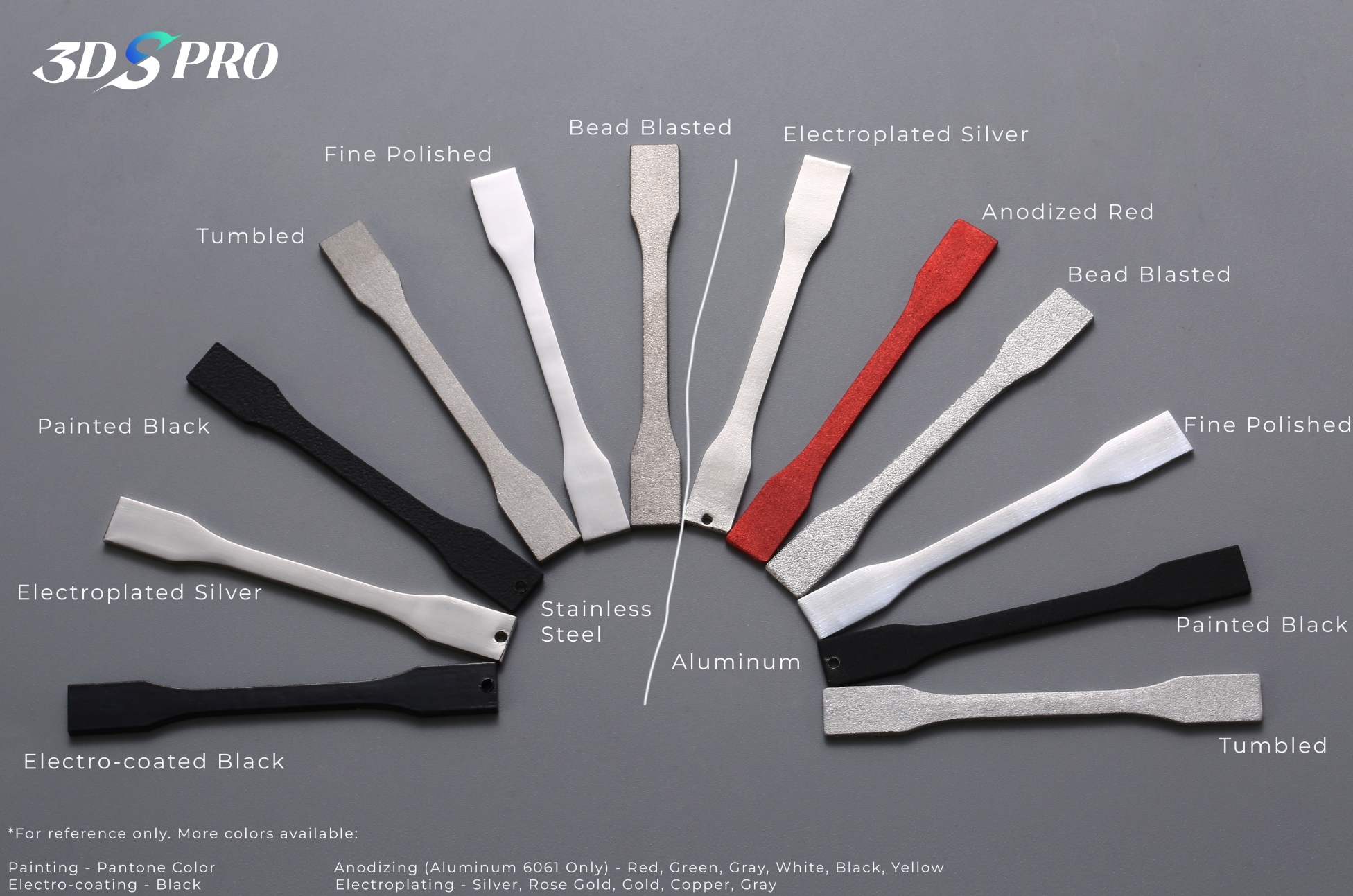3DSPRO Surface Finishing Options for SLM 3D-printed Parts