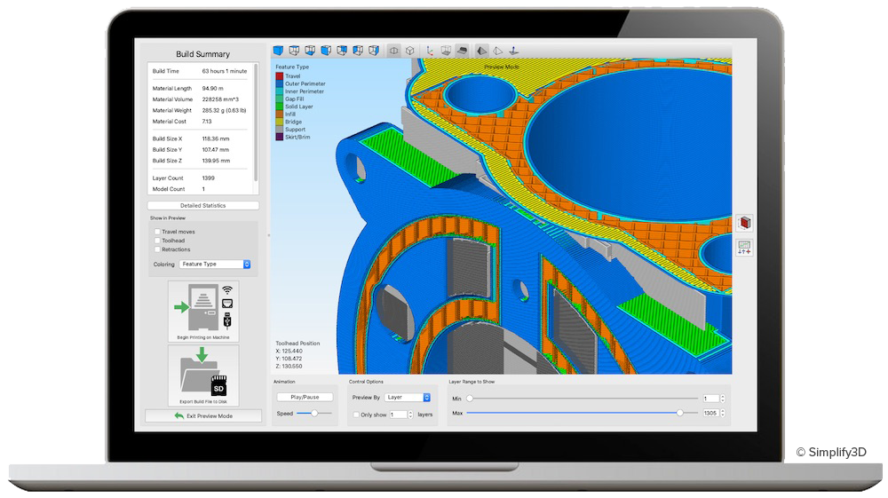3D Slicer-Simplify3D