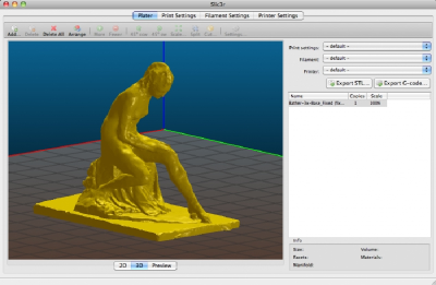 3D Slicer-Slic3r