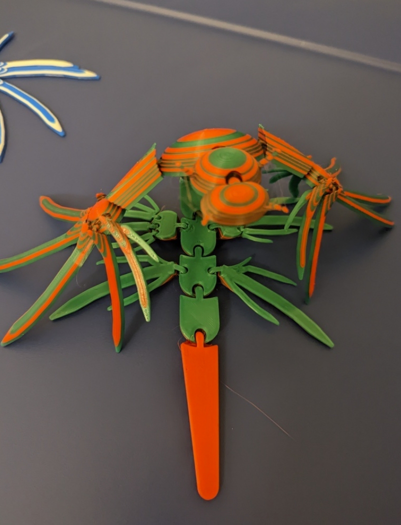 Print-in-Place Articulated Sea Slug