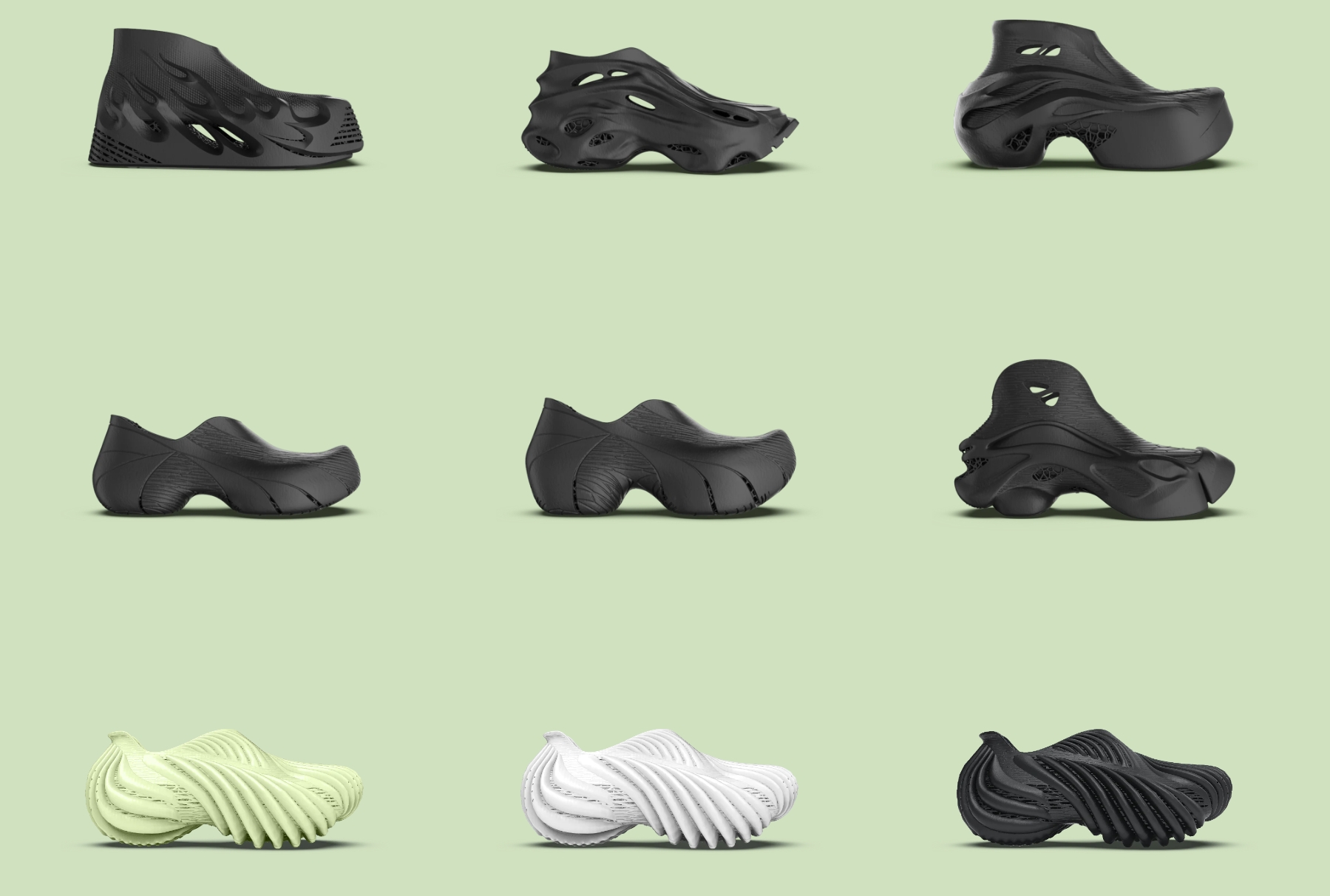 Aliveform 3D Printed Shoes