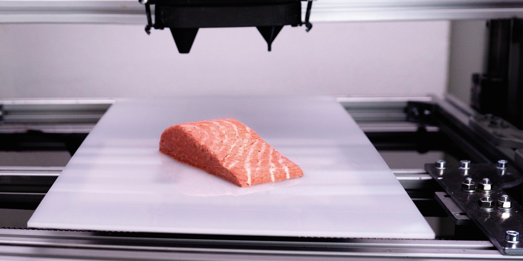 3d printed vegan salmon filet