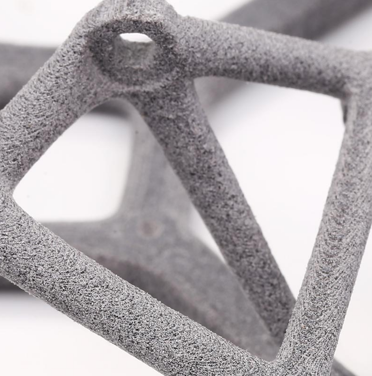 SLS_Nylon_PA11_Glass_Filled_Part_Light_Gray