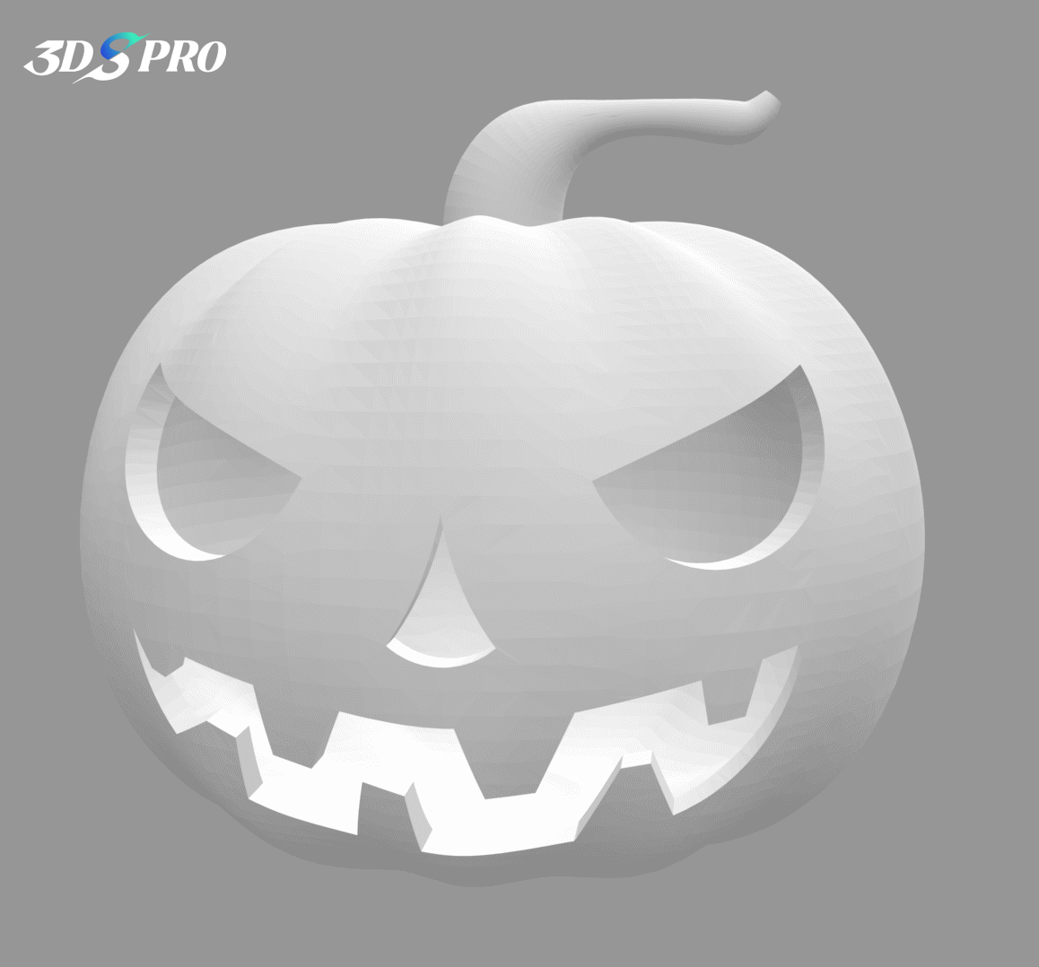 halloween 3d model_jack-o&rsquo;-lantern